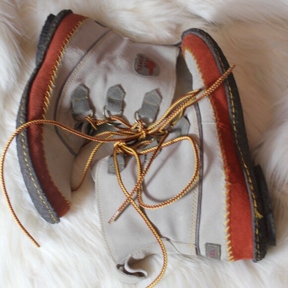 Sorel Women's Lace Up Joplin Ankle Boots Cream Size 10 - Picture 3 of 8